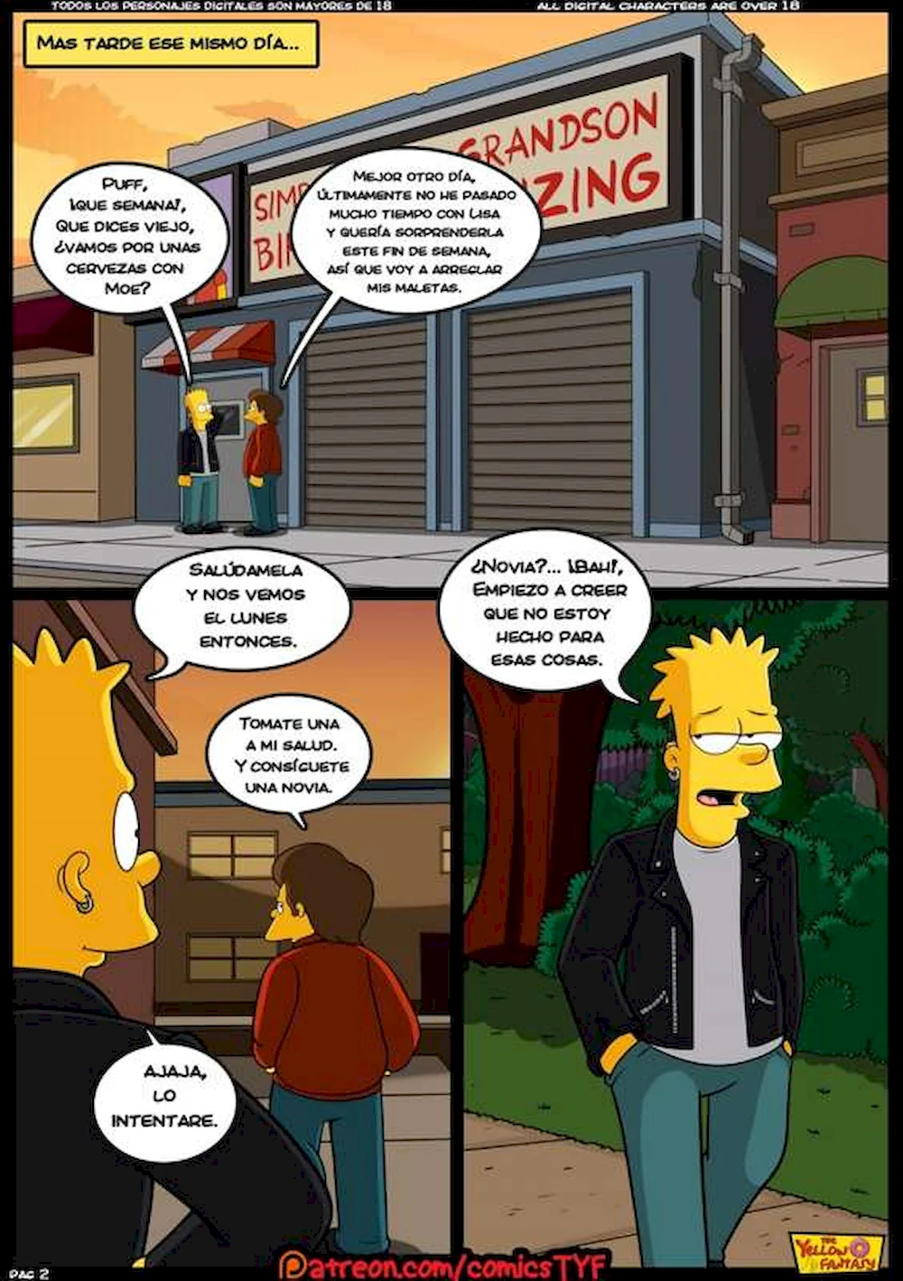 Comics xxx the simpsons