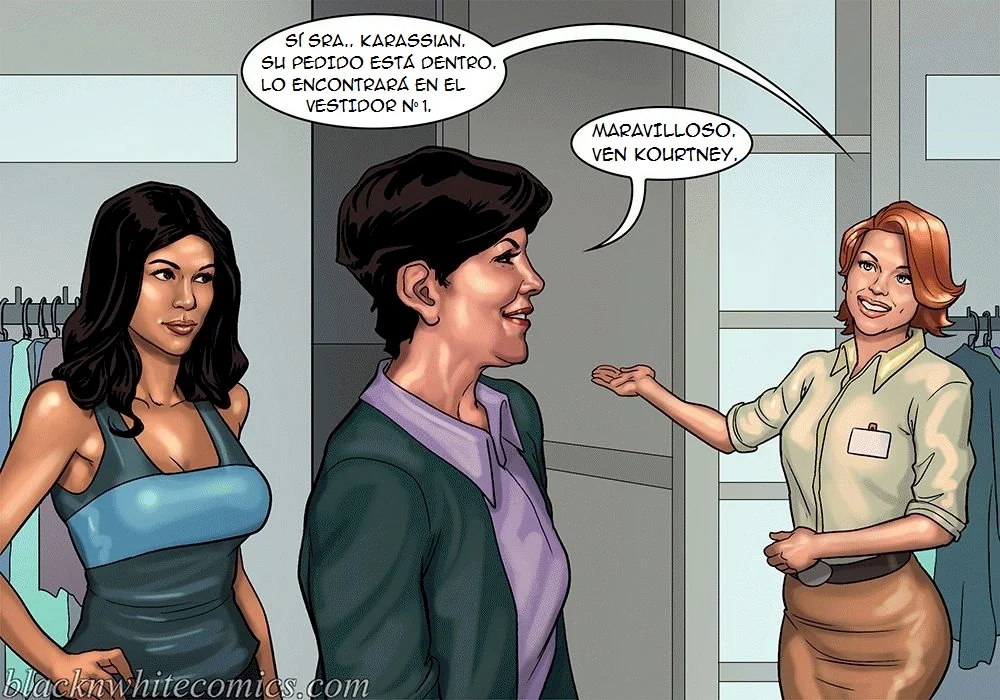 Las KarASSians - La Nueva Generación xKomics.com - Comics Porno Gratis