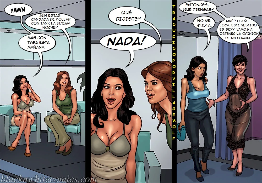 Las KarASSians - La Nueva Generación xKomics.com - Comics Porno Gratis