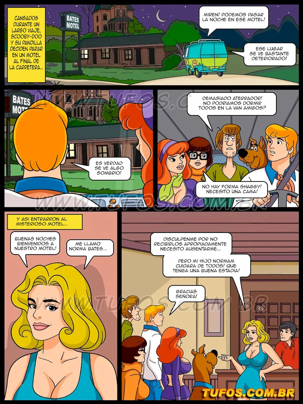 El Motel al final de la carretera - Scooby-Doo | xKomics