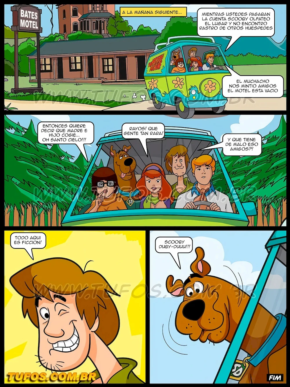 El Motel al final de la carretera - Scooby-Doo | xKomics