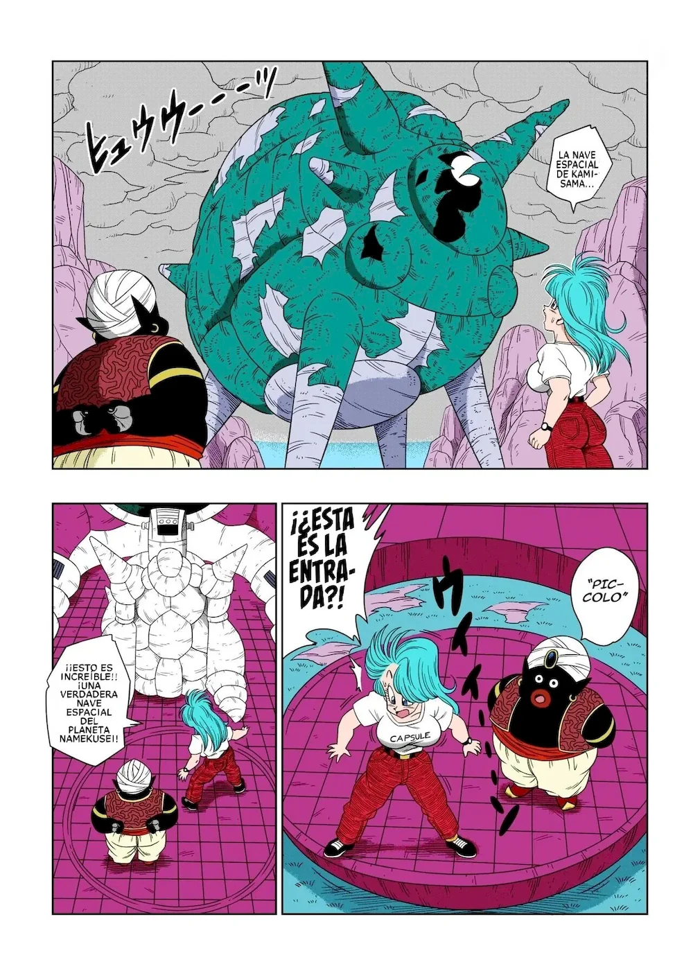 Sexo en la nave misteriosa - Bulma y Mr. Popo | xKomics