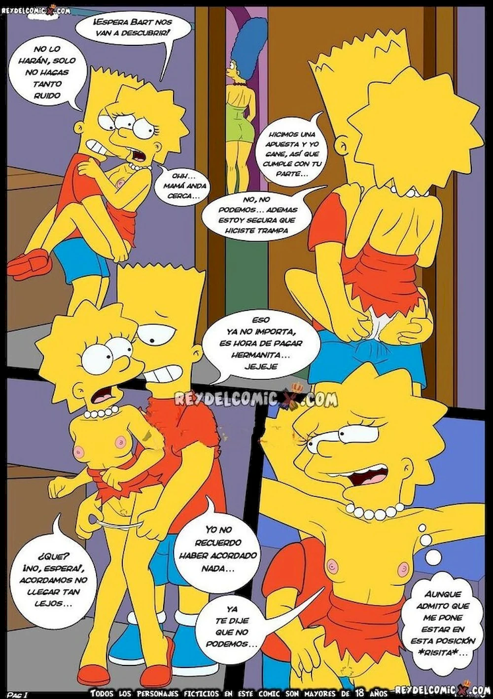 Compra Futura - Los Simpson Incesto | xKomics