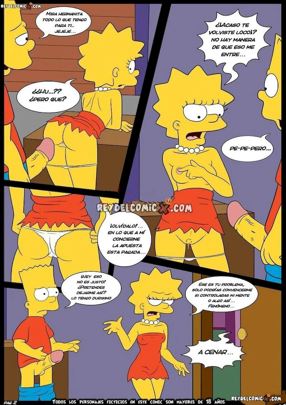 Compra Futura - Los Simpson Incesto | xKomics